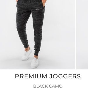 Alphalete black camo joggers